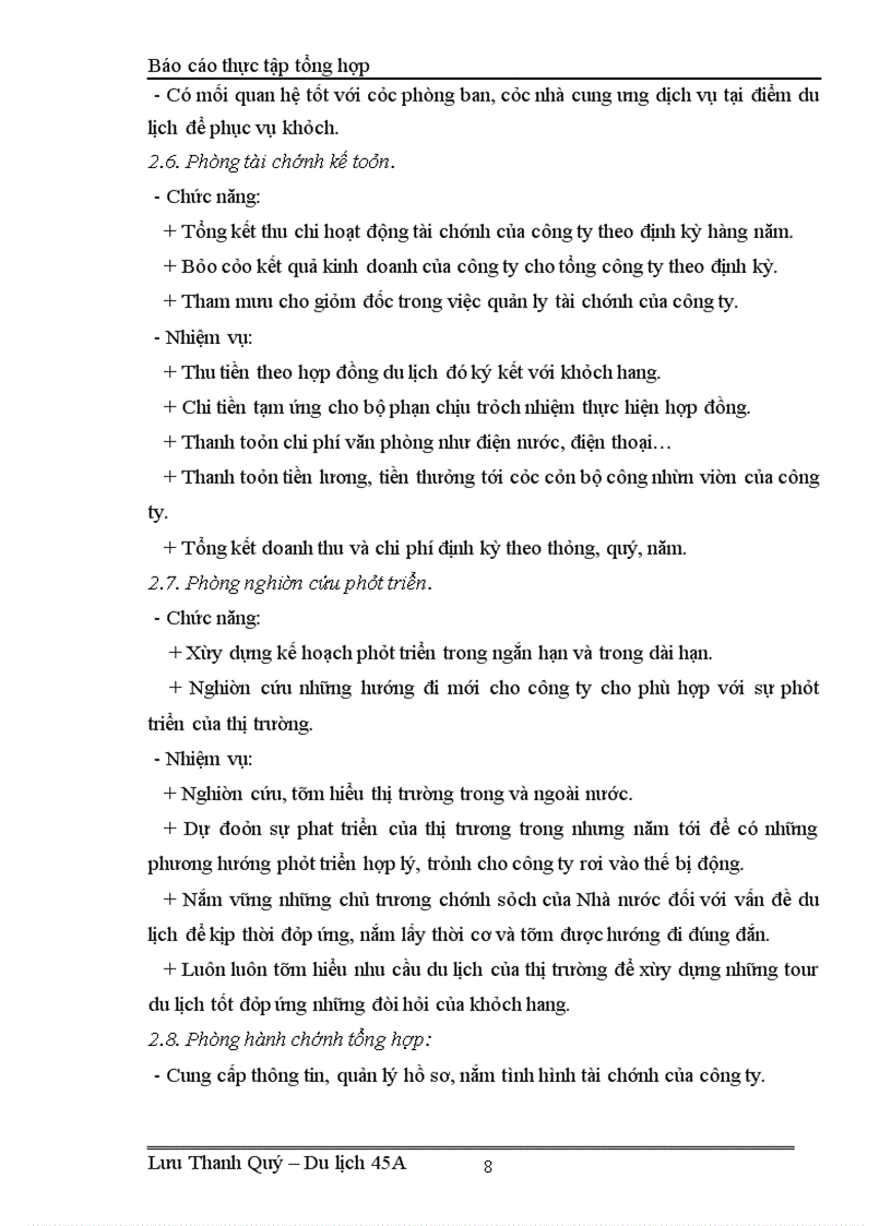 image for page Báo cáo thực tập tổng hợp tại công ty lữ hành Hanoitourst