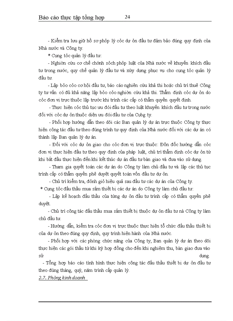 image for page Báo cáo thực tập tổng hợp tại Công ty cổ phần Sông Đà 12