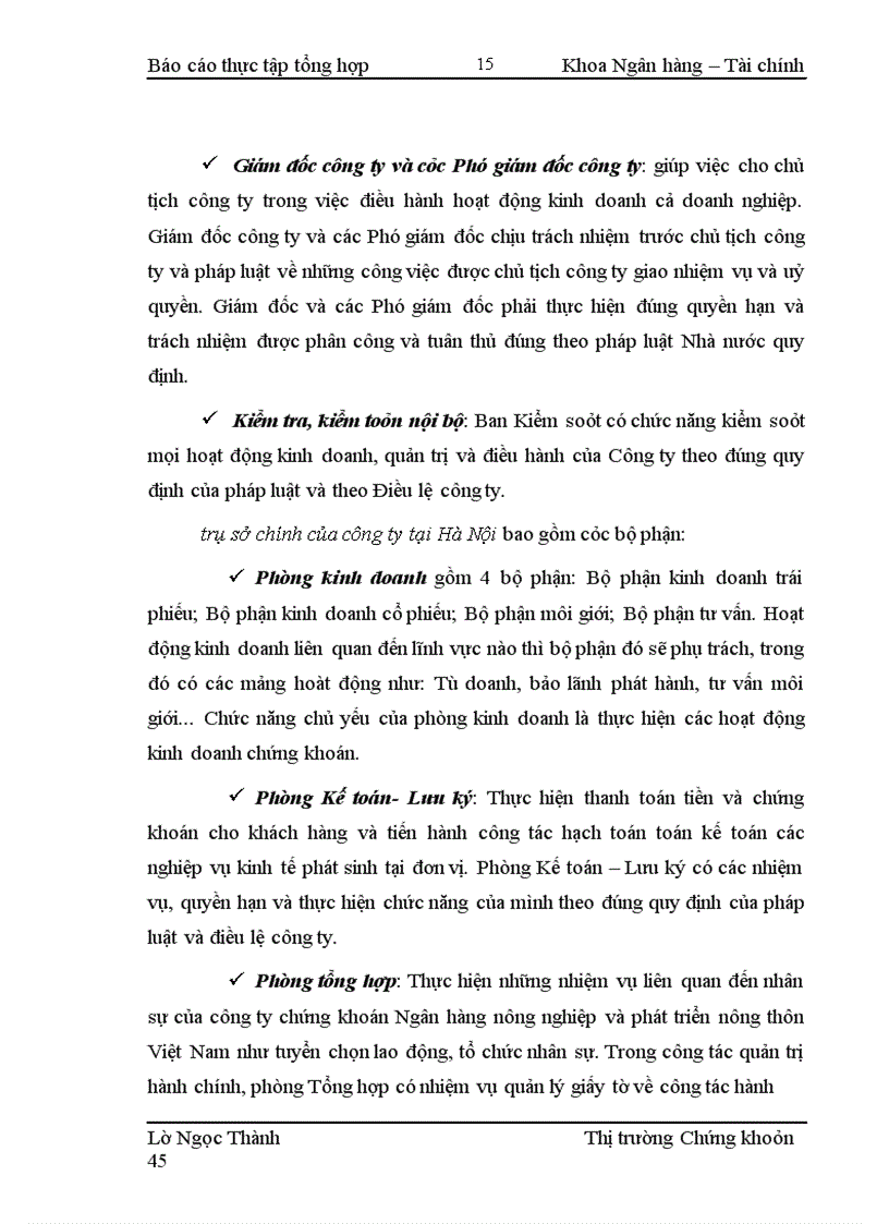 image for page Báo cáo thực tập tổng hợp Công ty TNHH chứng khoán ngân hàng nông nghiệp và phát triển nông thôn Việt Nam (Agriseco)