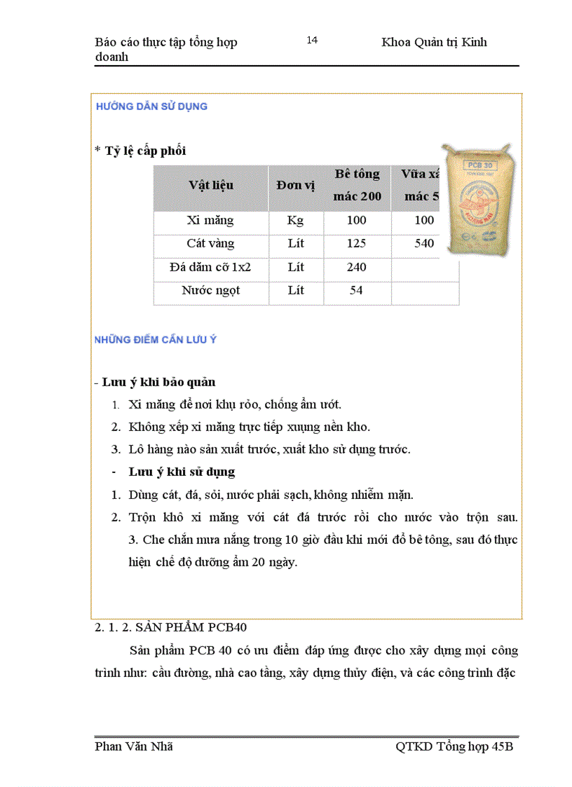image for page Báo cáo thực tập tổng hợp tại Công ty xi măng Hoàng Mai