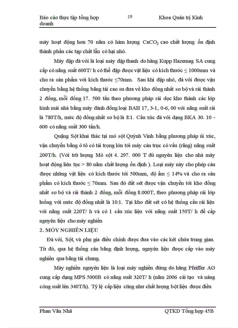 image for page Báo cáo thực tập tổng hợp tại Công ty xi măng Hoàng Mai