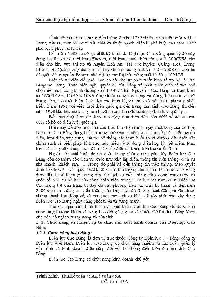 image for page Báo cáo thực tập tổng hợp tại Điện lực Cao Bằng