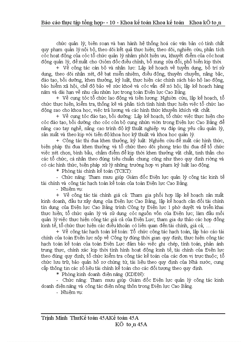 image for page Báo cáo thực tập tổng hợp tại Điện lực Cao Bằng