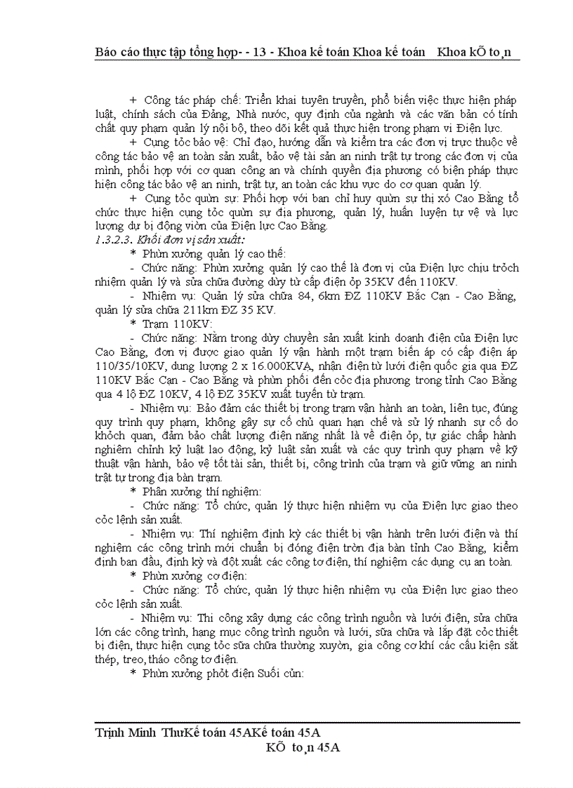 image for page Báo cáo thực tập tổng hợp tại Điện lực Cao Bằng