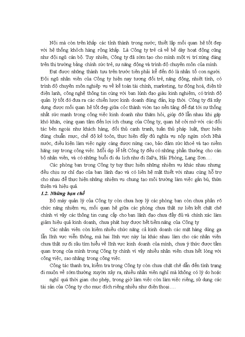 image for page Báo cáo thực tập tổng hợp Công ty TNHH thương mại, dịch vụ và viễn thông MÊKÔNG