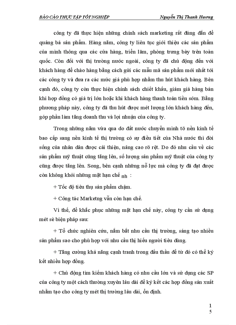 image for page Báo cáo thực tập tổng hợp Công ty Mỹ Thuật Trung ương