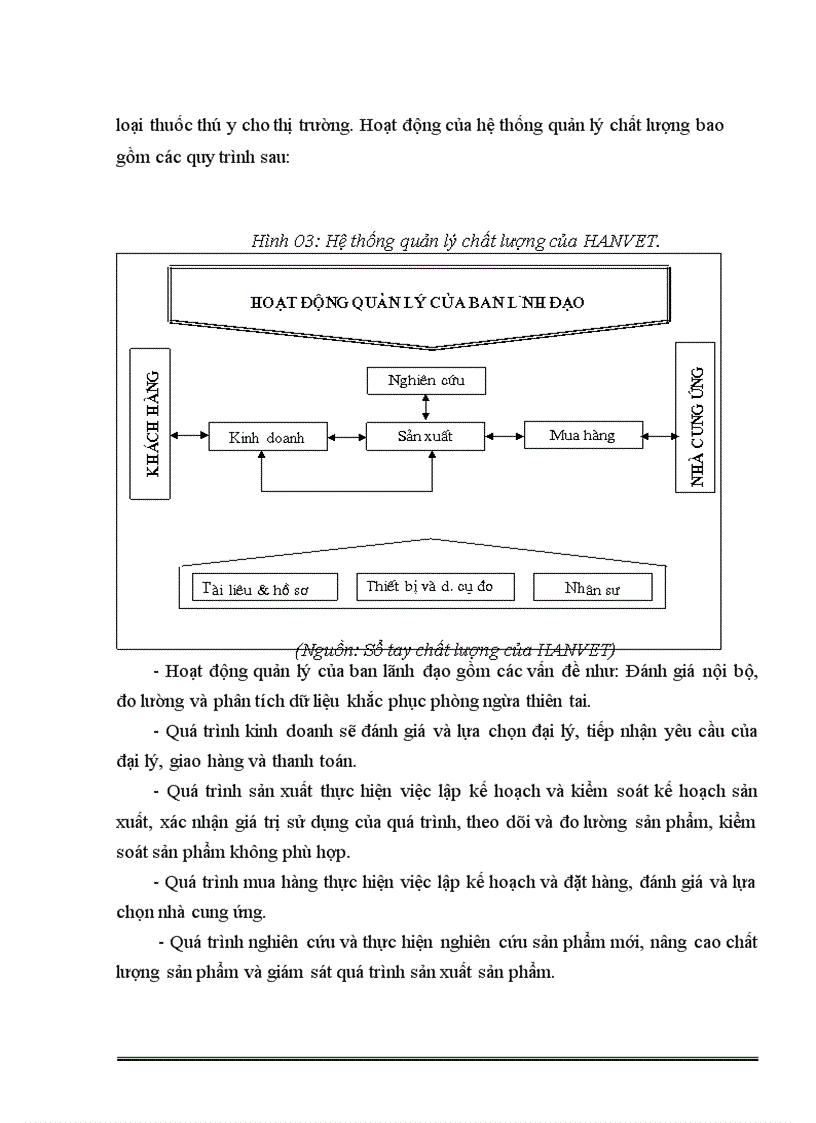 image for page Báo cáo thực tập tổng hợp tại công ty cổ phần Dược và vật tư thú y (HANVET)