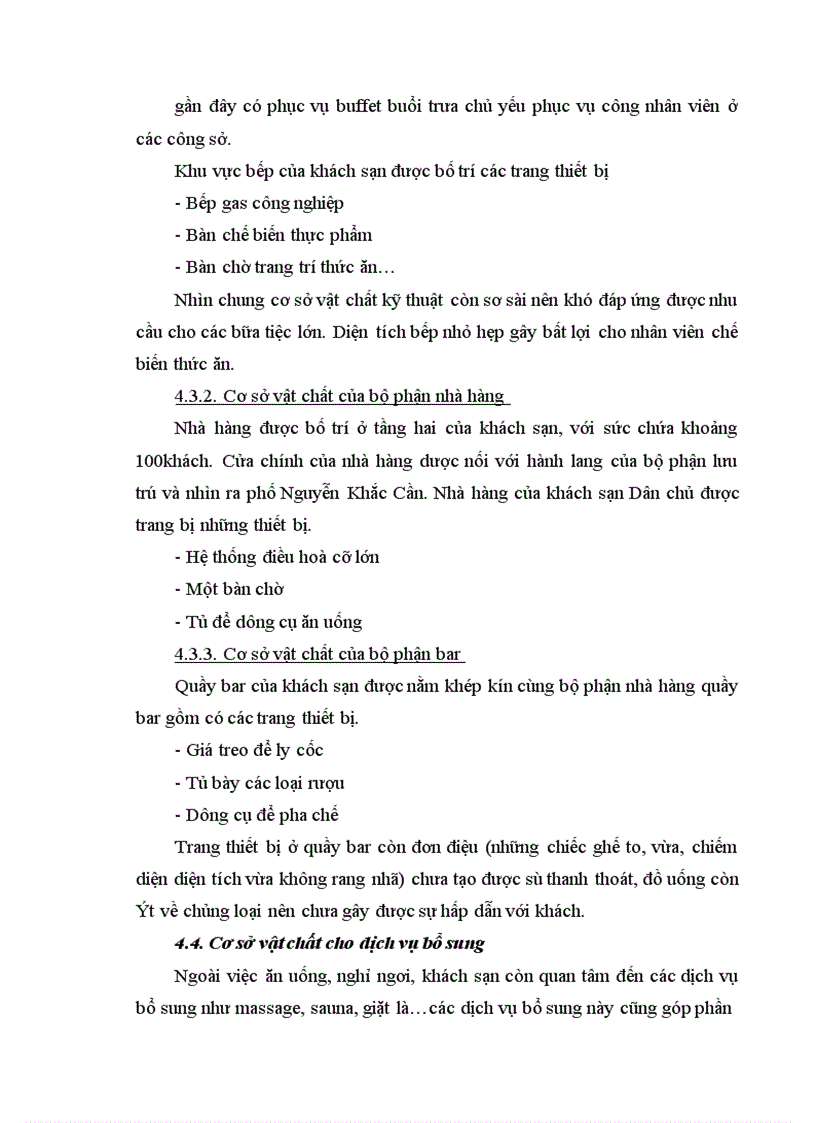 image for page Báo cáo thực tập tổng hợp tại khách sạn Dân Chủ