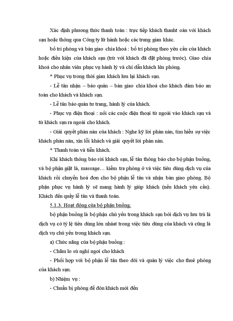 image for page Báo cáo thực tập tổng hợp tại khách sạn Dân Chủ
