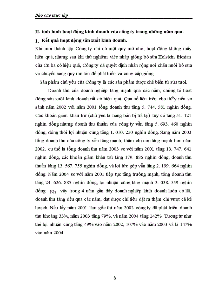 image for page Báo cáo thực tập tổng hợp tại Công ty giống bò sữa