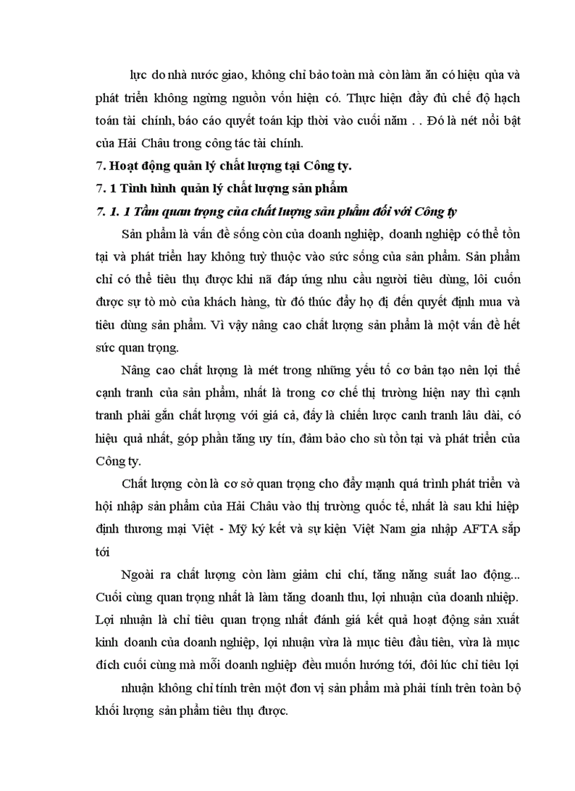 image for page Báo cáo thực tập tổng hợp tại Công ty bánh kẹo Hải Châu