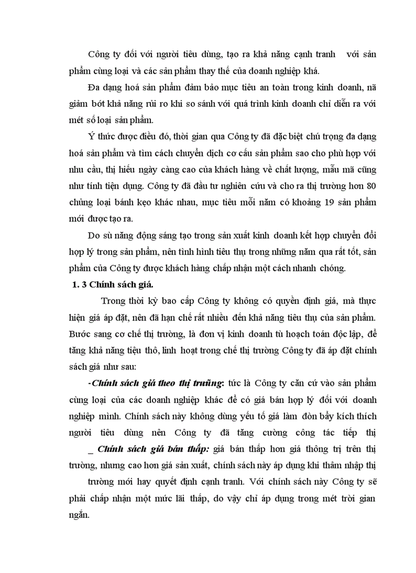 image for page Báo cáo thực tập tổng hợp tại Công ty bánh kẹo Hải Châu