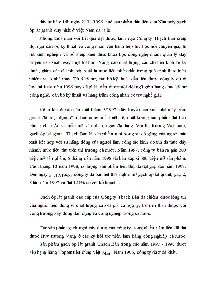 image for page Báo cáo thực tập tổng hợp tại Công ty Cổ phần Thạch Bàn (TBSC)