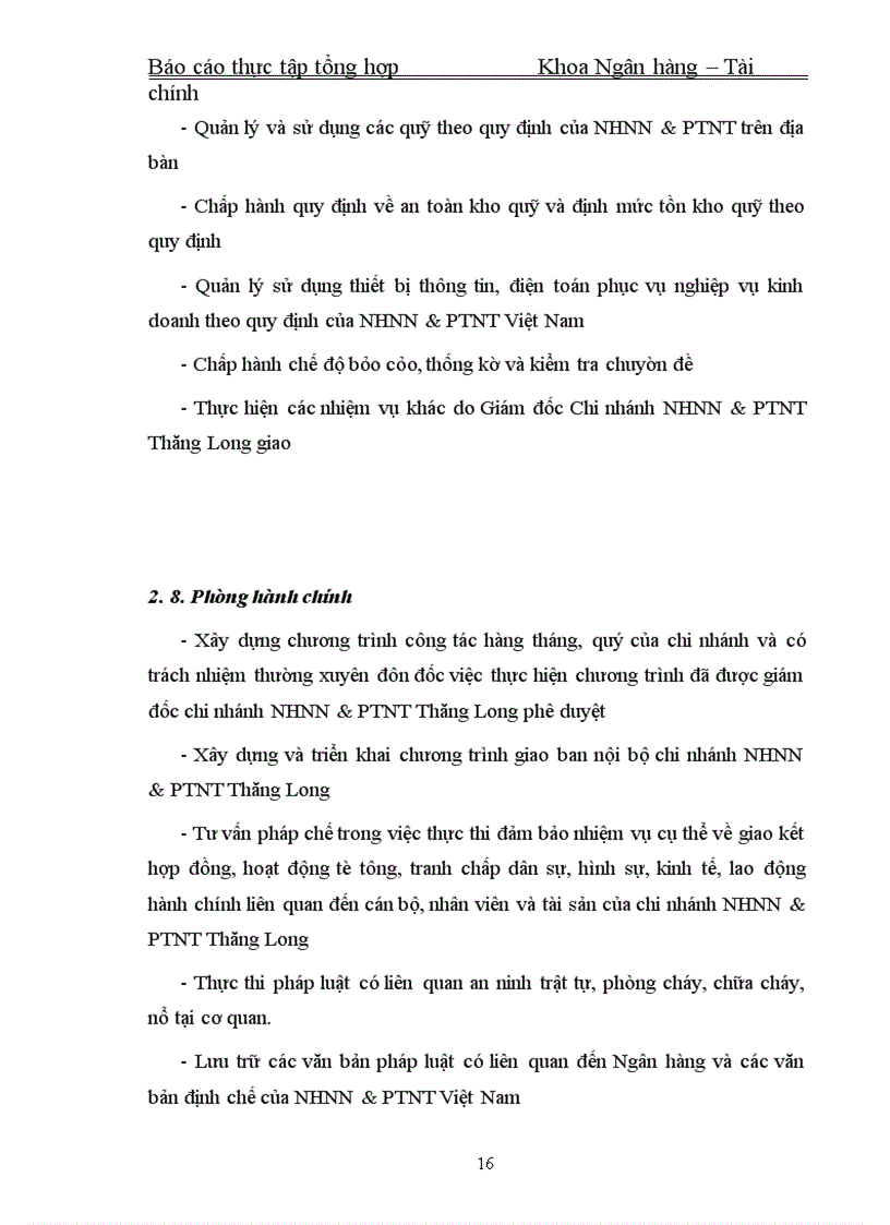 image for page Báo cáo thực tập tổng hợp tại chi nhánh Ngân hàng Nông nghiệp và phát triển nông thôn Thăng Long