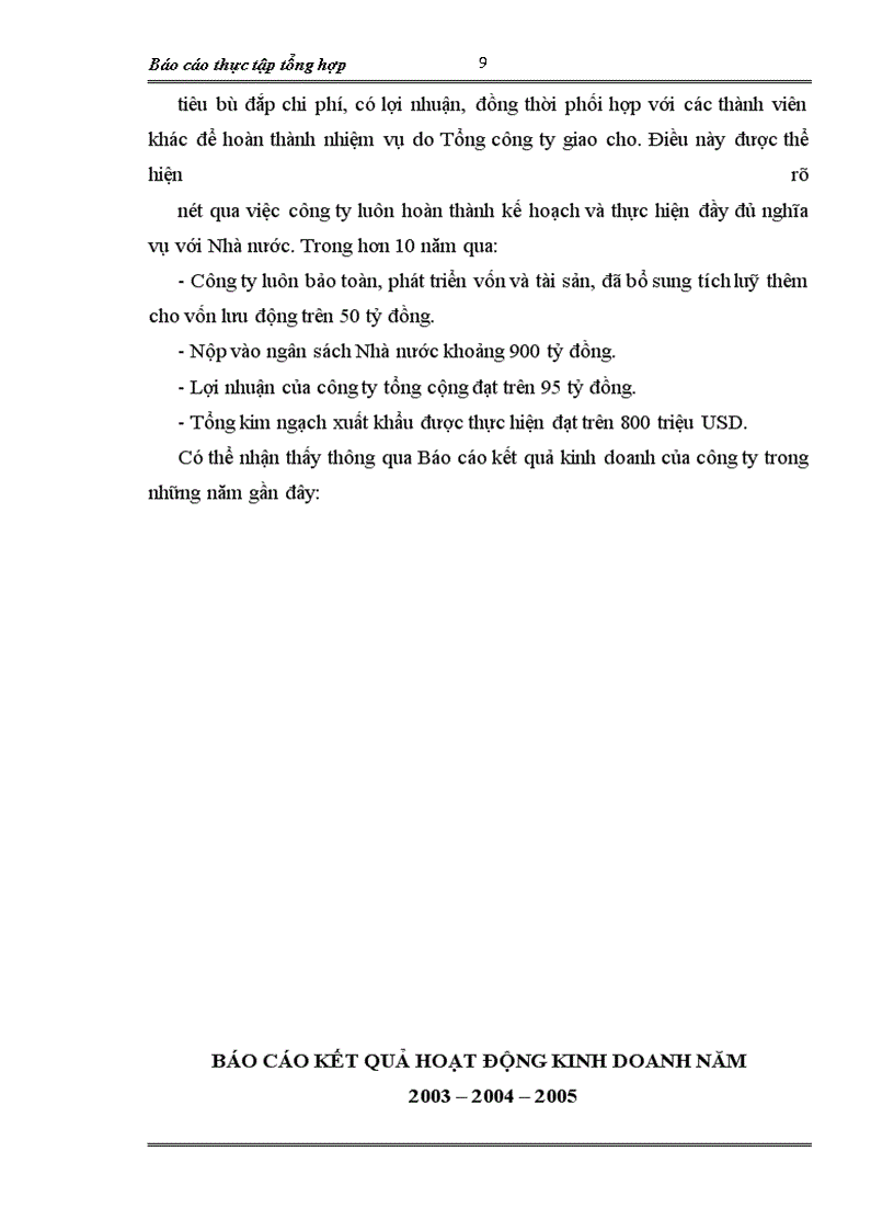 image for page Báo cáo thực tập tổng hợp tại Công ty xuất nhập khẩu xi măng