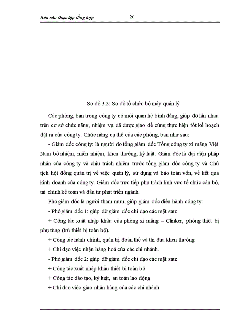 image for page Báo cáo thực tập tổng hợp tại Công ty xuất nhập khẩu xi măng