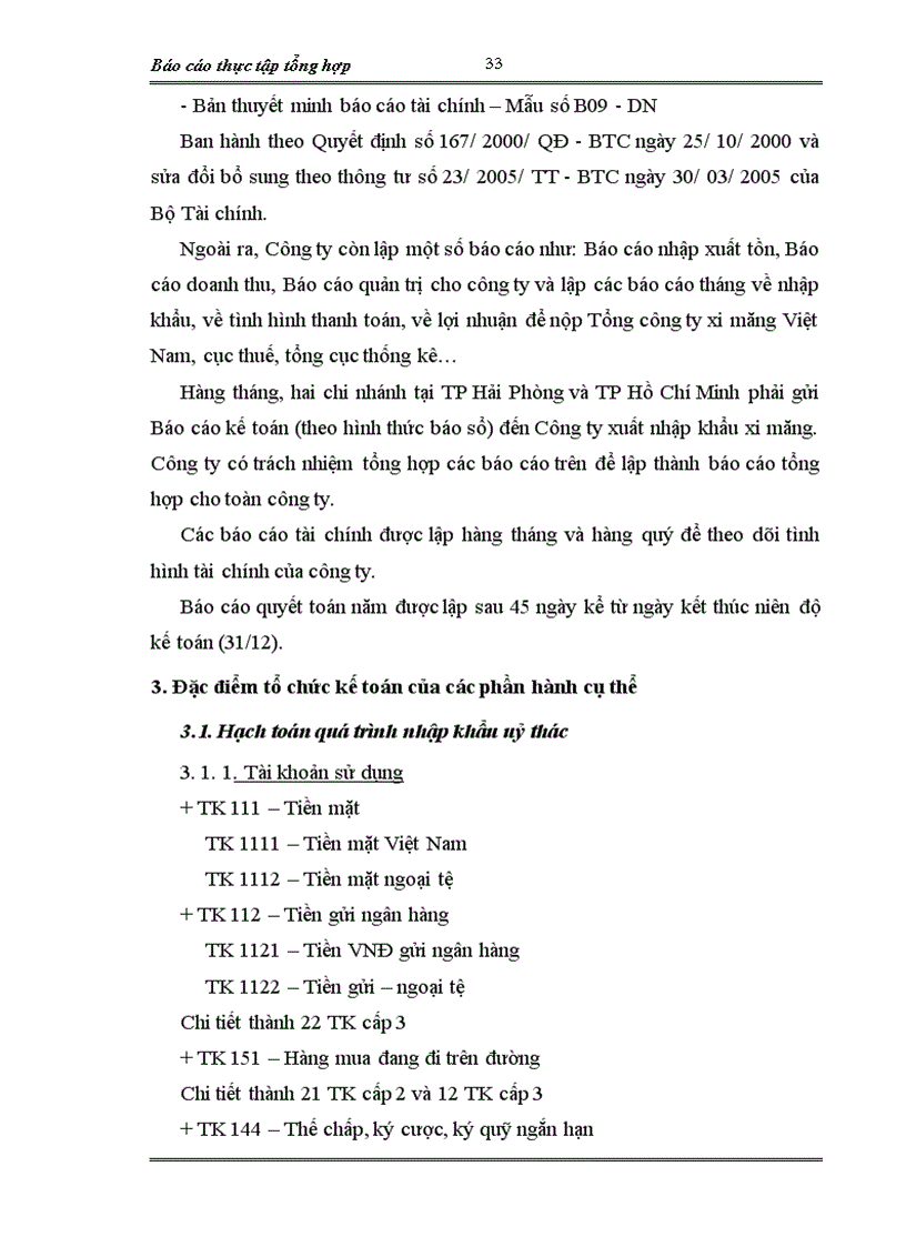 image for page Báo cáo thực tập tổng hợp tại Công ty xuất nhập khẩu xi măng