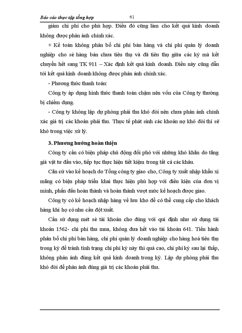 image for page Báo cáo thực tập tổng hợp tại Công ty xuất nhập khẩu xi măng