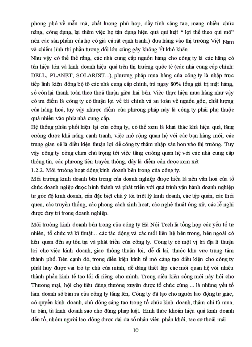 image for page Báo cáo thực tập tổng hợp tại công ty TNHH công nghệ Hà Nội