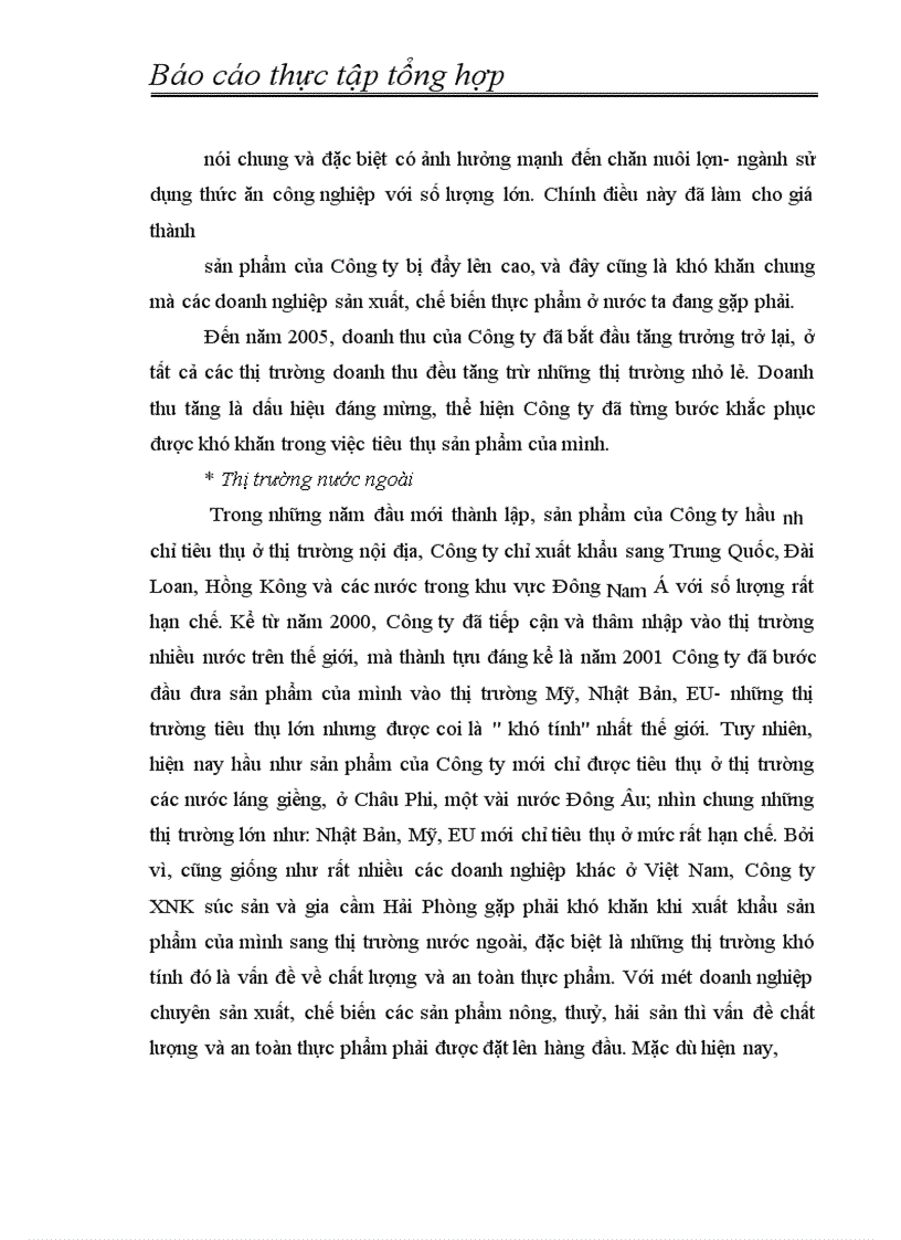 image for page Báo cáo thực tập tổng hợp tại Công ty XNK