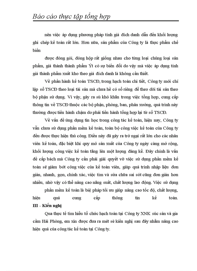 image for page Báo cáo thực tập tổng hợp tại Công ty XNK