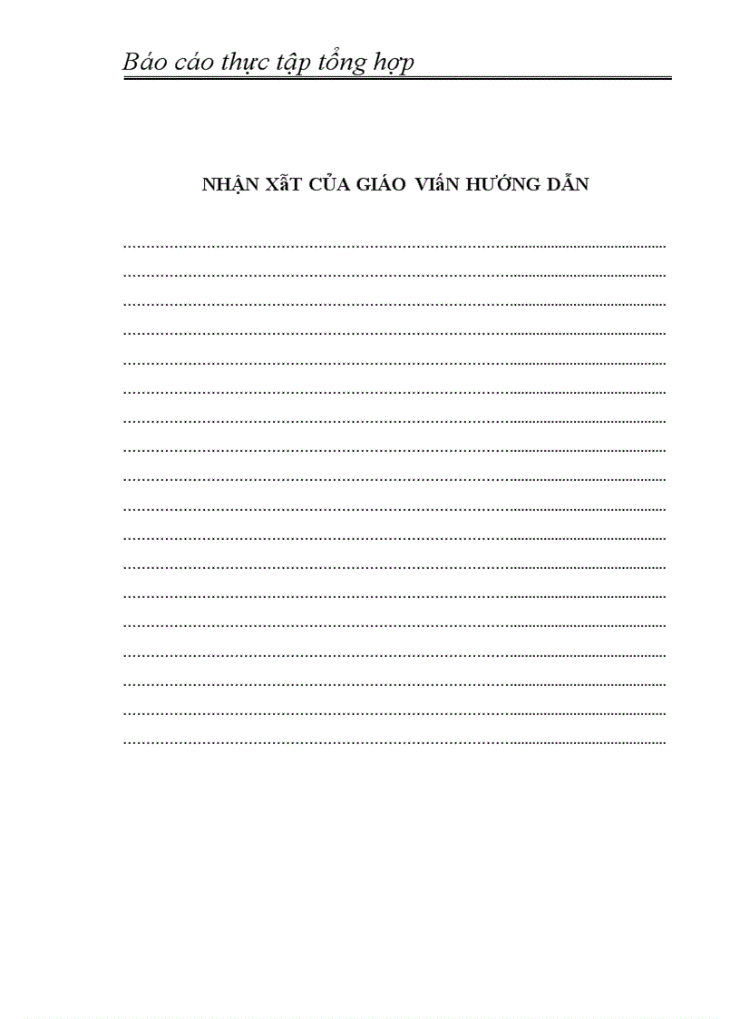 image for page Báo cáo thực tập tổng hợp tại Công ty XNK