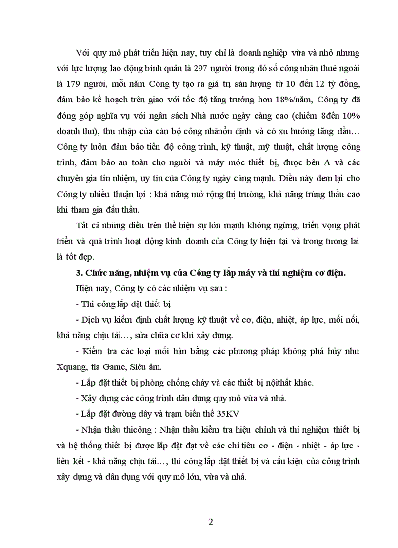 image for page Báo cáo thực tập tổng hợp về Công ty lắp máy và thí nghiệm cơ điện.