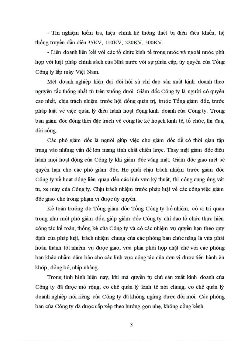 image for page Báo cáo thực tập tổng hợp về Công ty lắp máy và thí nghiệm cơ điện.