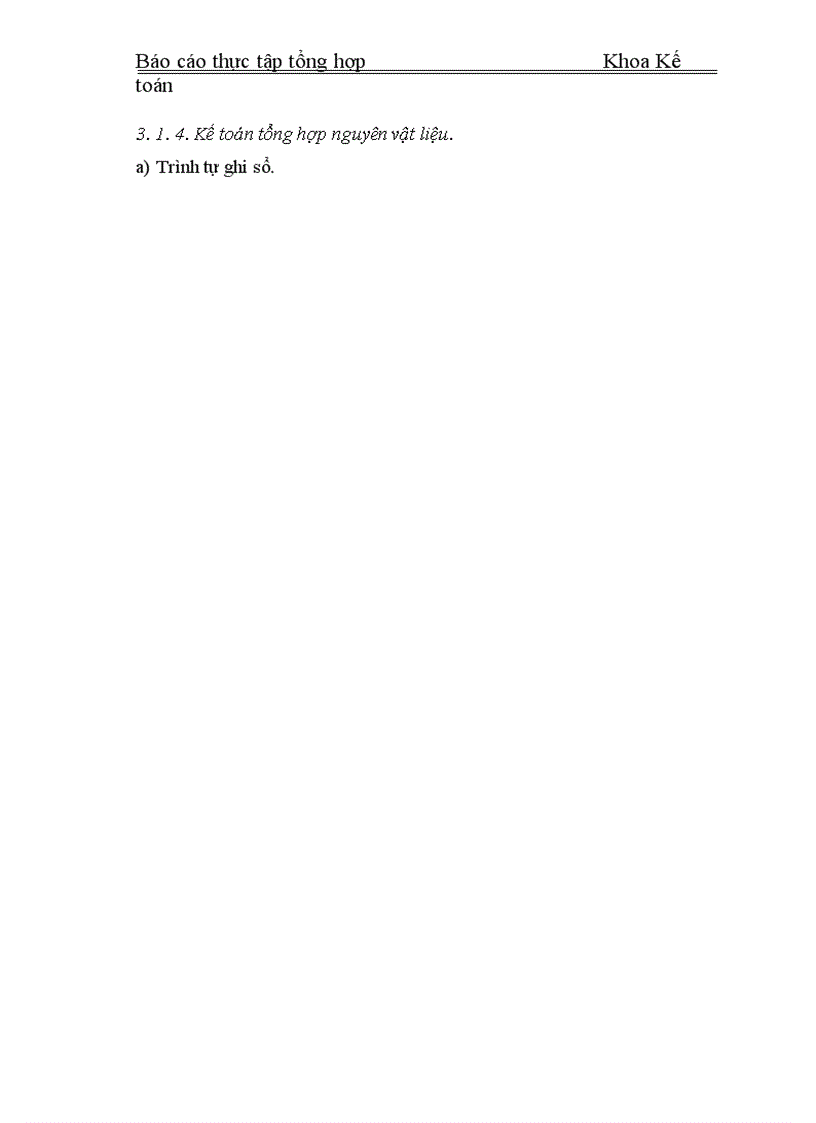 image for page Thực tập tổng hợp Khoa Kế toán về Công ty Cổ phần Dụng cụ số 1