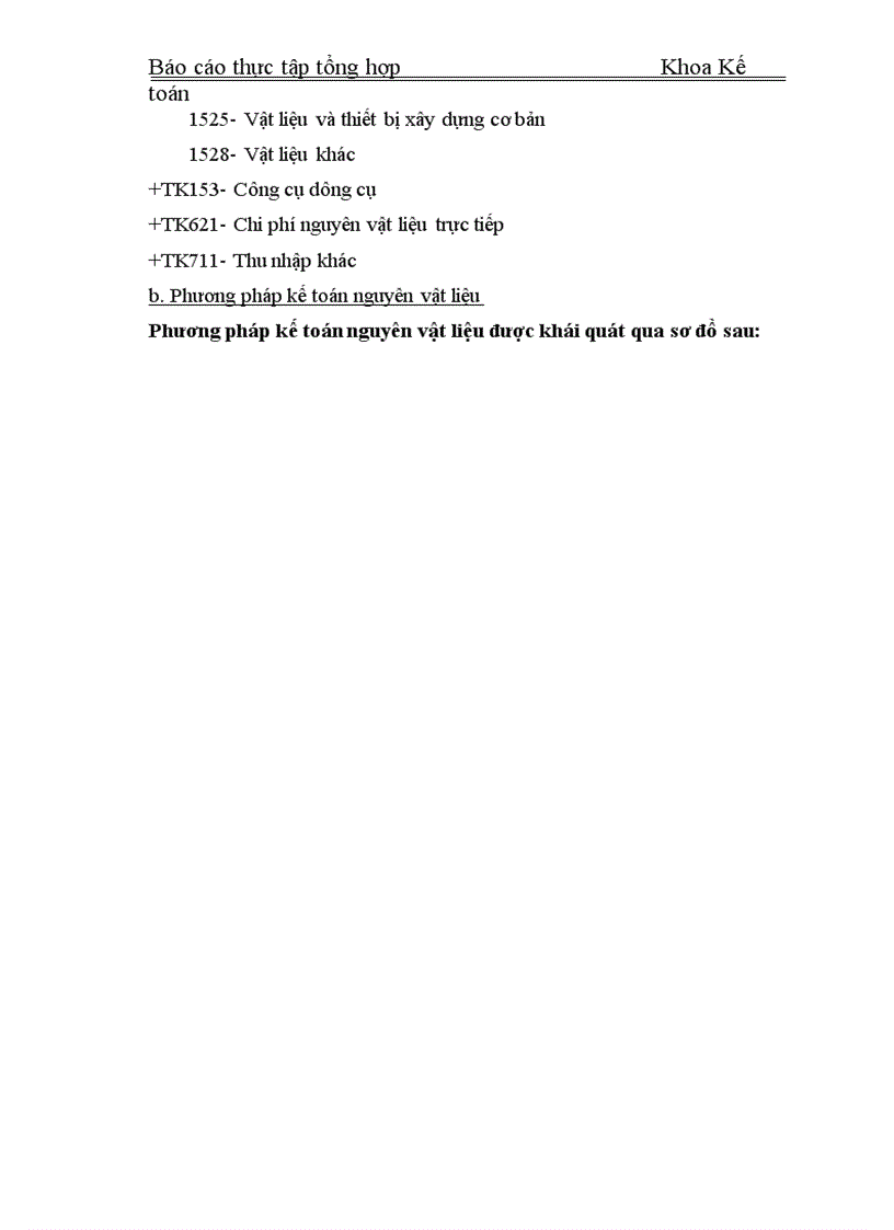 image for page Thực tập tổng hợp Khoa Kế toán về Công ty Cổ phần Dụng cụ số 1