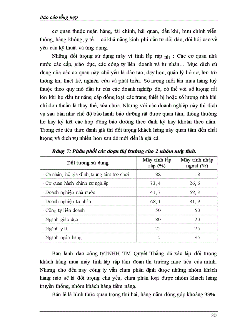 image for page Báo cáo thực tập Công ty TNHH TM Quyết Thắng