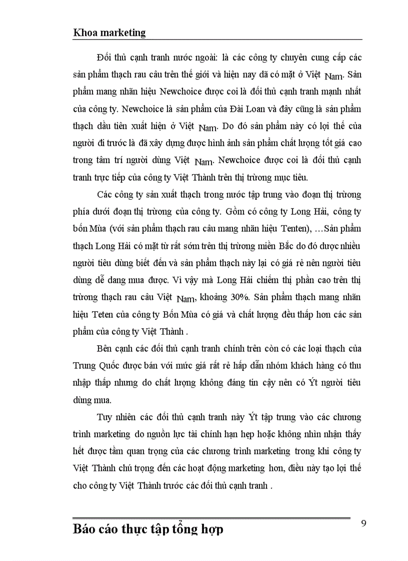 image for page Báo cáo thực tập TNHH Việt Thành