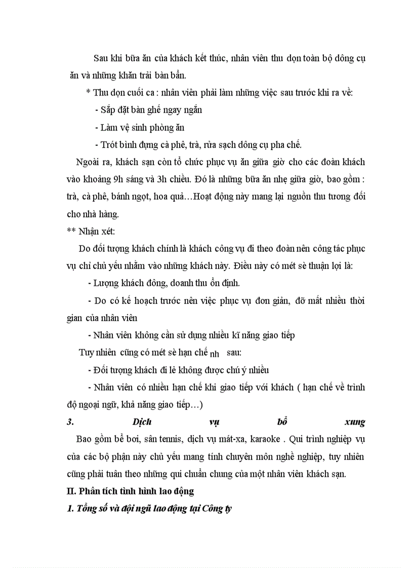 image for page Báo cáo thực tập tại Công ty khách sạn và du lịch Công đoàn Hà Nội