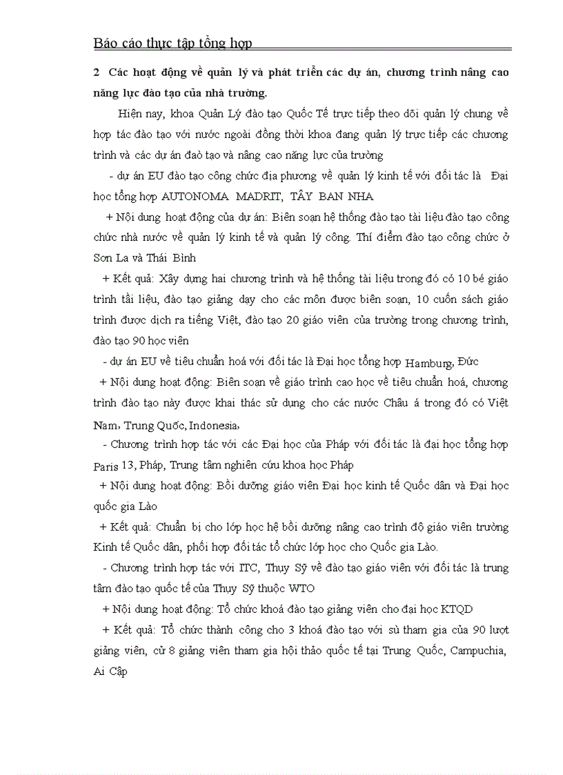 image for page Thực tập tổng hợp về khoa quản lý đào tạo quốc tế