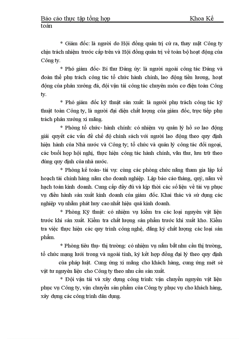 image for page Thực tập tổng hợp Khoa Kế toán về ở Công ty Cổ phần xi măng Yên Bái