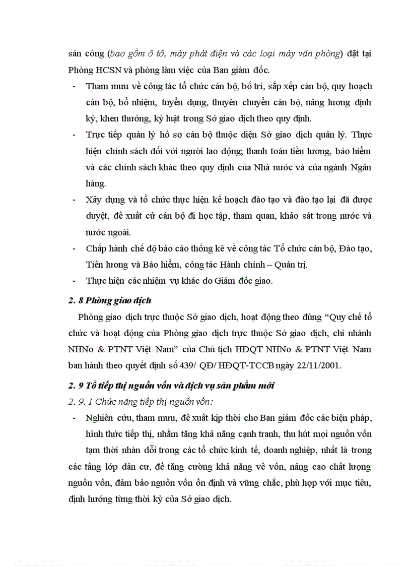 image for page Báo cáo về Sở giao dịch Ngân hàng Nông nghiệp và Phát triển Nông thôn Việt Nam.
