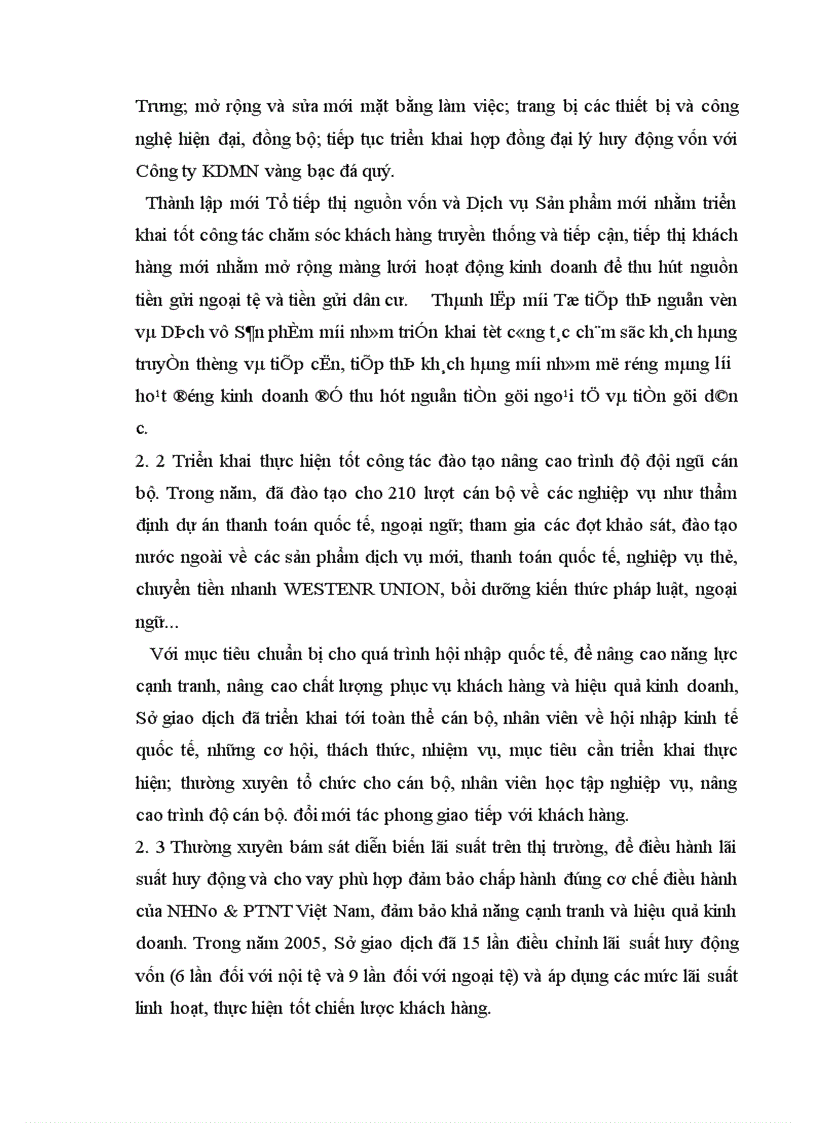 image for page Báo cáo về Sở giao dịch Ngân hàng Nông nghiệp và Phát triển Nông thôn Việt Nam.