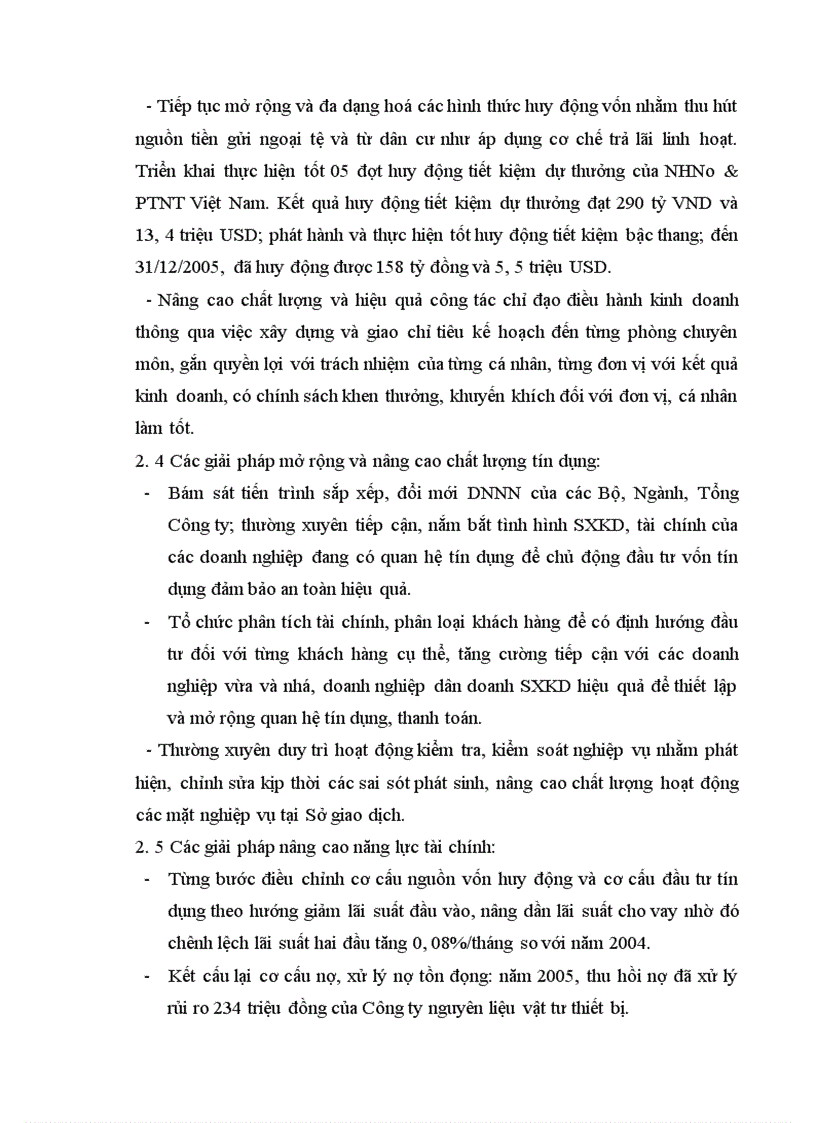 image for page Báo cáo về Sở giao dịch Ngân hàng Nông nghiệp và Phát triển Nông thôn Việt Nam.