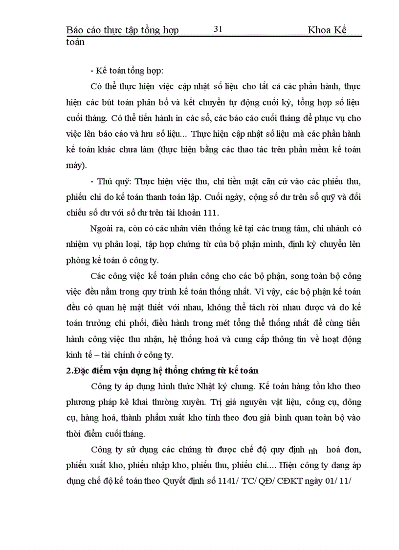 image for page Thực tập tổng hợp Khoa Kế toán về Công ty Cung ứng Dịch vụ Hàng không
