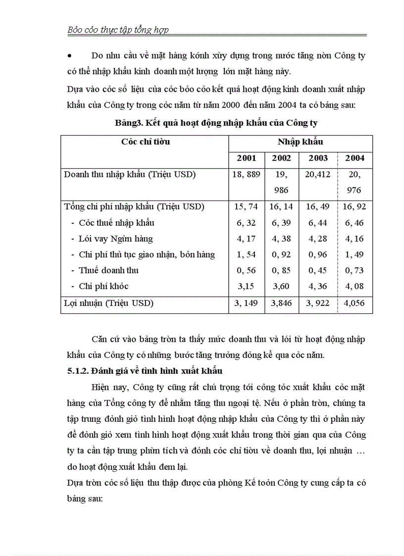 image for page Báo cáo về CÔNG TY KINH DOANH XUẤT NHẬP KHẨU - VIGLACERA