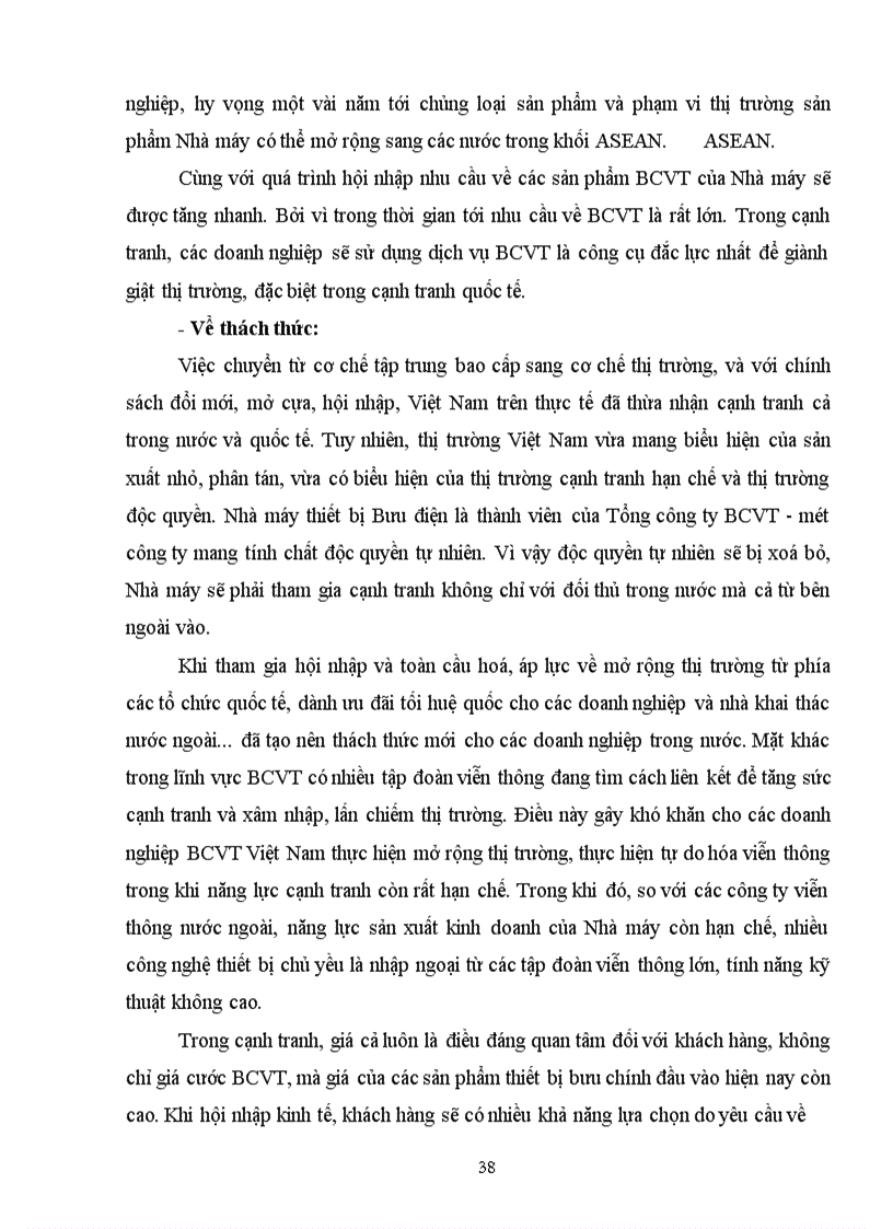 image for page Báo cáo về nhà máy thiết bị bưu điện