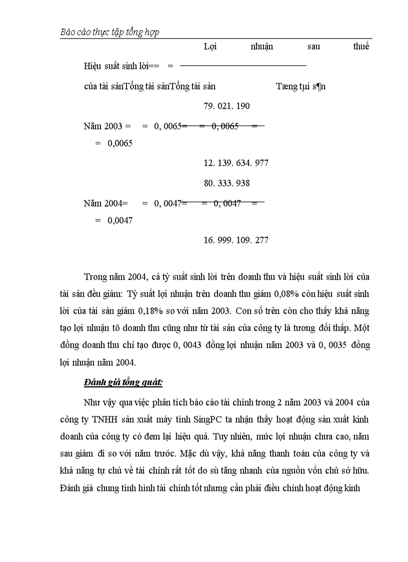 image for page Thực tập tổng hợp về công ty TNHH sản xuất máy tính SingPC