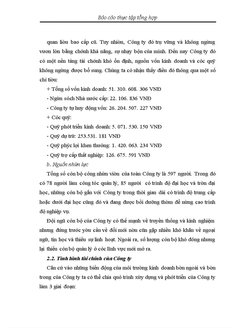 image for page Thực tập tổng hợp về CÔNG TY XUẤT NHẬP KHẨU TỔNG HỢP I