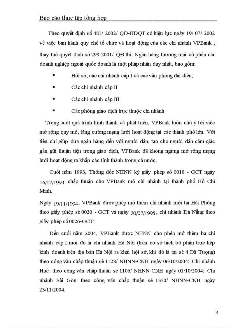 image for page Thực tập tổng hợp về VPBank