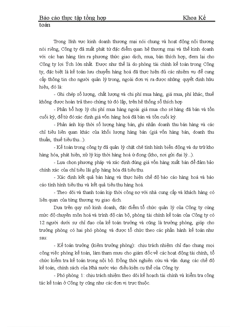 image for page Thực tập tổng hợp Khoa Kế toán về Công ty cổ phần thiết bị phụ tùng cơ điện