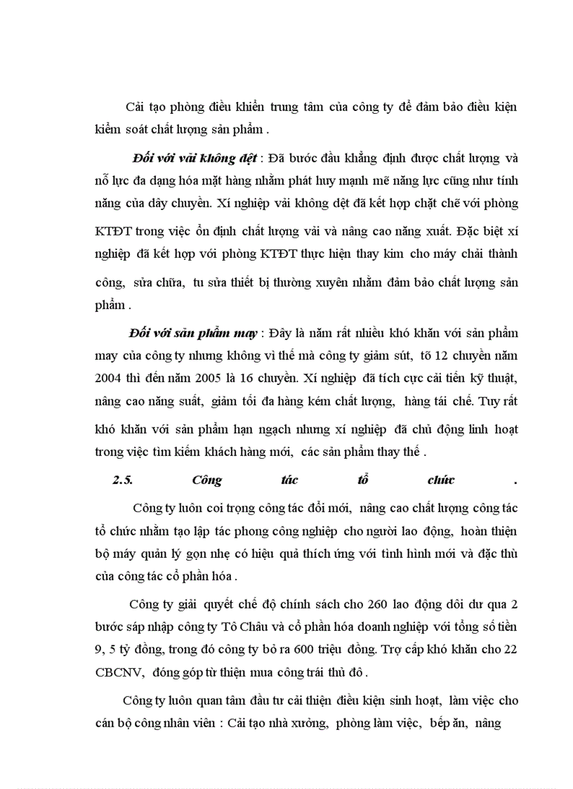 image for page Báo cáo Công ty Dệt Vải công nghiệp Hà Nội .