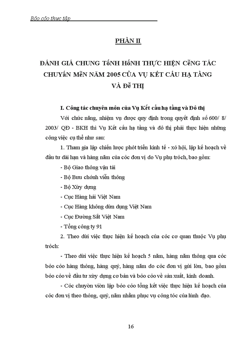 image for page Đánh giá thực trạng việc phân cấp quản lý trong lĩnh vực đầu tư xây dựng cơ bản của ngành giao thông vận tải đường bộ Việt Nam giai đoạn 2001-2005