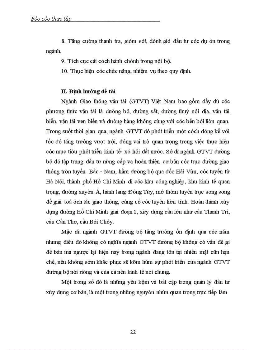 image for page Đánh giá thực trạng việc phân cấp quản lý trong lĩnh vực đầu tư xây dựng cơ bản của ngành giao thông vận tải đường bộ Việt Nam giai đoạn 2001-2005