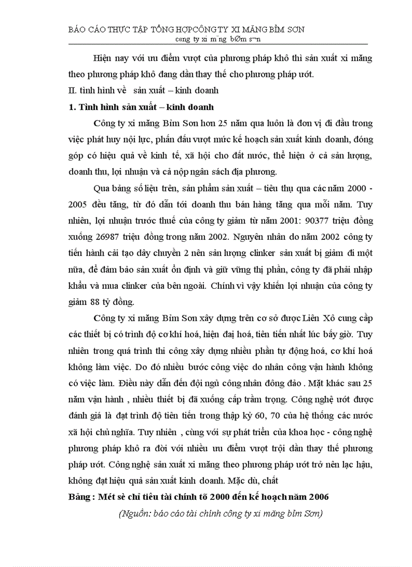 image for page Thực tập tổng hợp công ty xi măng bỉm sơn