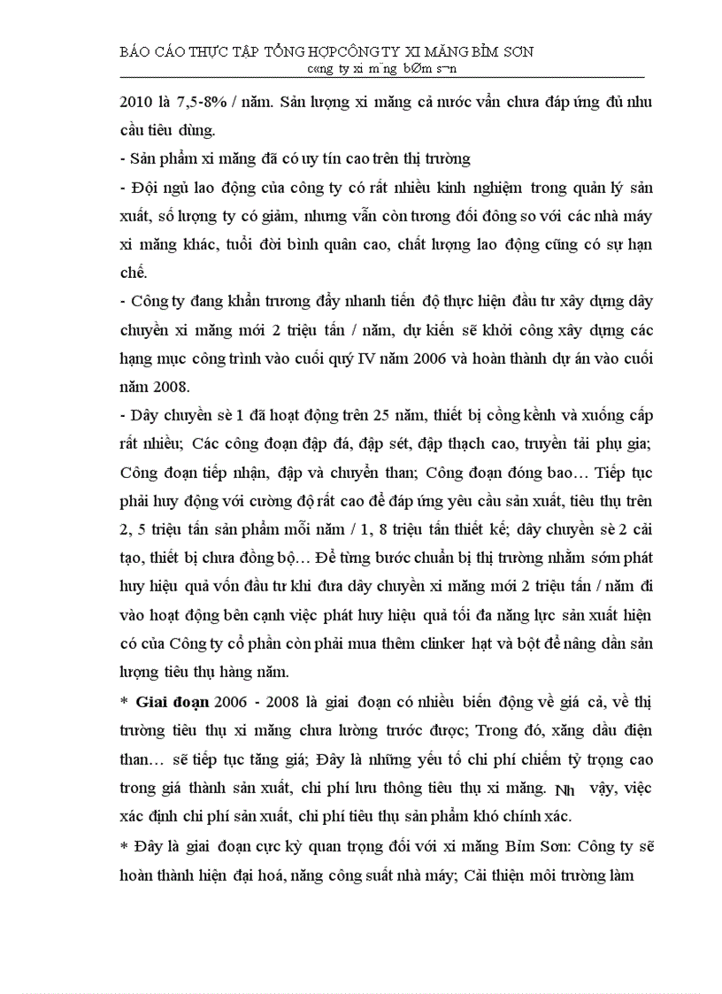 image for page Thực tập tổng hợp công ty xi măng bỉm sơn